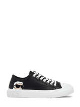 Sneakers Kampus Iii Karl Nft Low En Cuir Karl lagerfeld Noir women KL60315