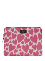 Housse Ordinateur Pc 14" Wouf Rose daily S230007