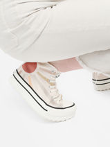 Sneakers Tribu Victoria Beige women 1061130-vue-porte