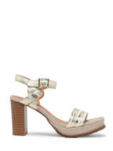 Sandales  Talon Jain En Cuir Mam'zelle Or women CSG1H03
