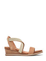 Sandalen Nafe Uit Leder Mam'zelle Bruin women 74799