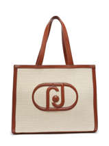 Sac Port paule Lucente Liu jo Marron lucente AA3250C