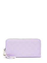 Portefeuille Porte-monnaie Miniprix Violet relief 78SM2524