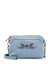Cross Body Tas Caviar Leder Milano Blauw caviar CA22114