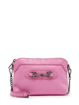 Cross Body Tas Caviar Leder Milano Roze caviar CA22114