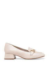 Mocassins  Talon En Cuir Tamaris Beige women 20