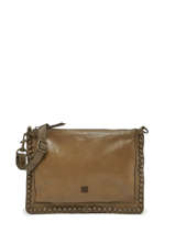 Cross Body Tas Heritage Leder Biba Groen heritage POR2L