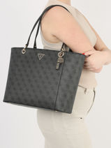 Sac Port paule Noelle Guess Gris noelle BG787923-vue-porte