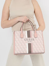 Handtas Silvana Guess Roze silvana SC866522-vue-porte