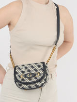 Sac Bandoulire Izzy Guess Bleu izzy JB865478-vue-porte