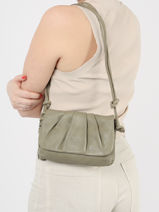 Sac Bandoulire Stockholm Basilic pepper Vert stockolm BSTO03-vue-porte