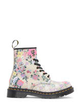 Boots 1460 Parchment Beige Uit Leder Dr martens Beige women 30791292