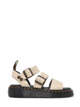 Sandalen Gryphon Quad Parchment Beige Uit Leder Dr martens Beige women 30752292