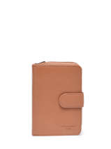 Portefeuille Cuir Hexagona Marron confort 461063