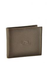 Portefeuille Cuir Nathan baume Noir original homme 458N