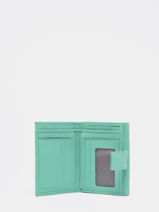 Portefeuille Cuir Nathan baume Bleu original n 413N-vue-porte