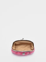 Porte-monnaie Cuir Hexagona Rose coconut E77214-vue-porte