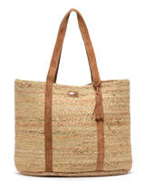 Sac Port paule Gobi Paille Les tropeziennes Marron gobi TZ01