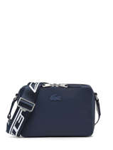 Sac Bandoulire Chantaco Seasonal Cuir Lacoste Bleu chantaco seasonal NU4213AP