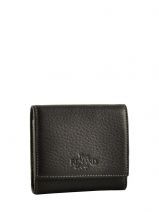 Porte-monnaie Cuir Yves renard Noir foulonne 23809