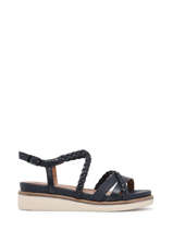 Sandales En Cuir Tamaris Bleu women 20