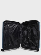 Harde Reiskoffer Upscape Samsonite Blauw upscape 143109-vue-porte
