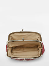Porte-monnaie Cuir Hexagona Rouge coconut E77271-vue-porte