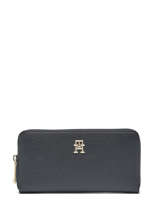 Portefeuille Tommy hilfiger Blauw th emblem AW14639