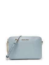 Sac Bandoulire Jet Set Travel Cuir Michael kors Bleu jet set S4GTVC3L