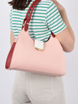 Sac Port paule Monica Hexagona Rose monica 649816-vue-porte