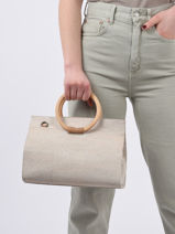 Handtas Eclipte Liege Woomen Wit eclipte liege WELI02-vue-porte