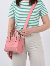 Sac Bandoulire Katey Guess Rose katey WH876976-vue-porte