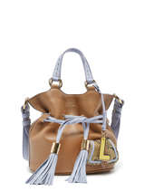 Bucket Bag S Premier Flirt Python Cuir Lancel Bruin premier flirt A11752