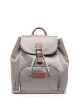 Sac  Dos Hexagona Beige diversite 173349