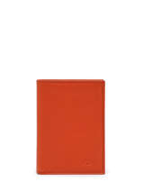 Portefeuille Cuir Katana Orange marina 753019