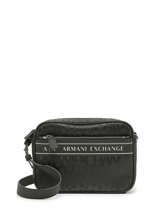 Cross Body Tas Armani exchange Zwart eva CC744