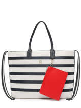Sac Port paule Iconic Tommy Iconic Tommy Tommy hilfiger Rouge iconic tommy AW14762