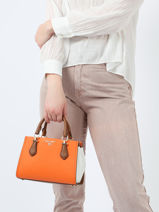 Cross Body Tas Marilyn Leder Michael kors Oranje marilyn S2G6AC1T-vue-porte