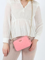 Sac Bandoulire Galeria Guess Rose galeria PG874714-vue-porte