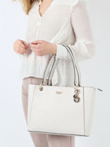 Cabas Galeria Guess Beige galeria PG874723-vue-porte