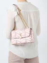 Sac Bandoulire Montreal Guess Rose montreal SA875621-vue-porte