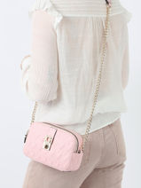Sac Bandoulire Spark Micro Guess Rose spark micro QG876214-vue-porte