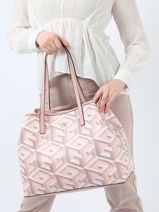 Sac Port paule Vikky Guess Rose vikky SA699529-vue-porte