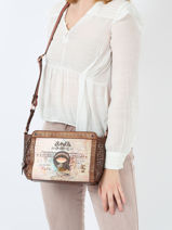 Sac Bandoulire Menire Menire Anekke Multicolore menire 36603070-vue-porte
