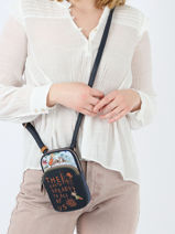 Sac Bandoulire Pachama Pachama Anekke Bleu pachama 36763907-vue-porte