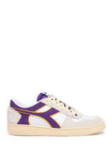 Sneakers Magic Low Uit Leder Diadora Wit men 92898060