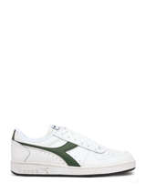 Sneakers Magic Icona Low En Cuir Diadora Blanc unisex 92901060