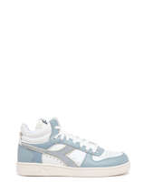 Sneakers Magic Demi En Cuir Diadora Bleu women 92918050