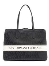 Schoudertas Eva Met Logoprint Armani exchange Zwart eva CC744