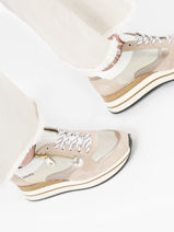 Sneakers Olimpia En Cuir Mephisto Marron women P5139142-vue-porte